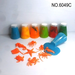 Conical Flask TPR Marine Animal Slime Putty Mud
