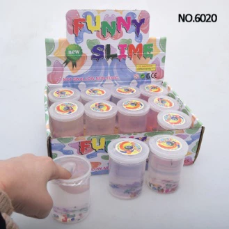 Lumpur kristal Slime Letter Lumpur telus