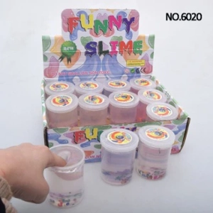 Lumpur kristal Slime Letter Lumpur telus