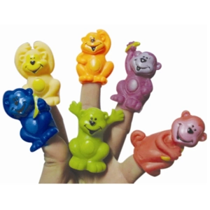 Monkey Finger Puppet (PVC Vinyl)