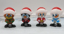 Rantaian kepala untuk berjalan-jalan orang tua. Manusia Salji. Penguin. Penguin. Beruang (Bear)