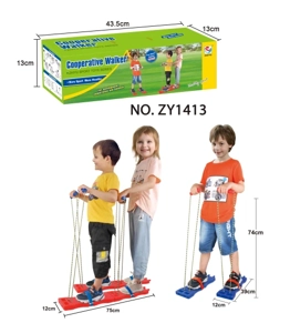 Permainan 2 pemain dengan pedal kaki (kotak warna)