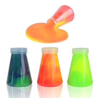 Slime, Putty Mud, Fake Water, Snot Mud Conical Flask Colorful Volcano Mud