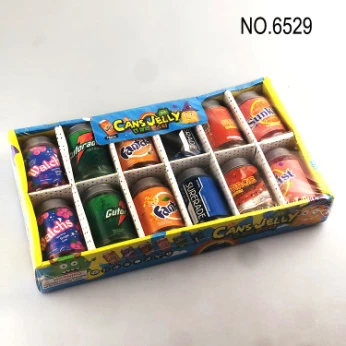 Lumpur kristal Slime Fanta Sprite soda tin