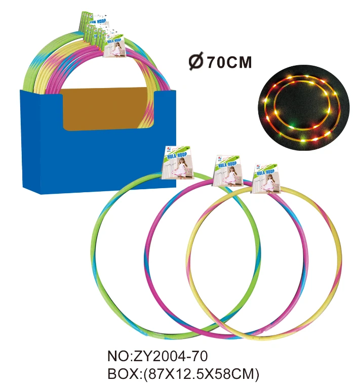 70CM Light-up Hula Hoop (12 pcs per Display Box)