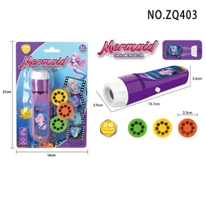 Mermaid memancarkan lampu sorot
