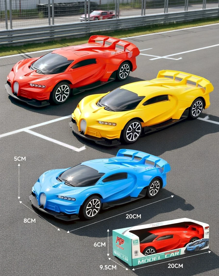 Kereta baharu Bugatti baharu dalam 3 warna campuran