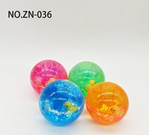 TPU 5.5CM minyak air terapung bola elastik bebek