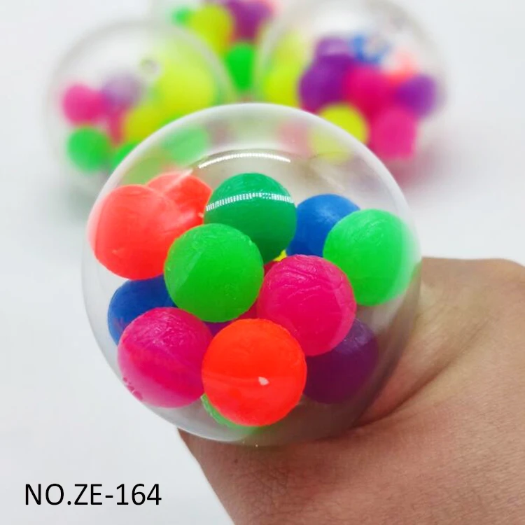 6CM Manik-manik berwarna bola ventral TPR