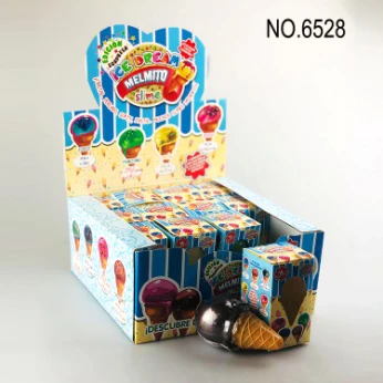 Lumpur Kristal Slime PUTTY Aiskrim Besar Mutiara