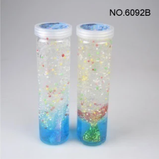 Crystal Mud Slime High Cylindrical Botol Mermaid Undersea (Mermaid bawah laut)