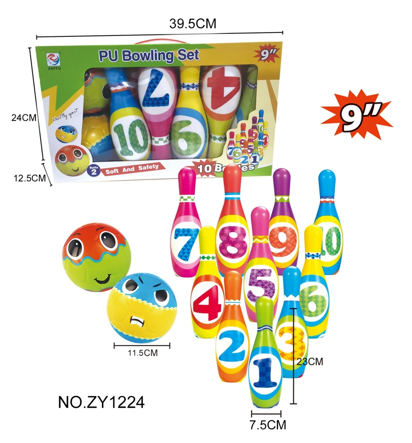 Bola Bowling PU 9 inci