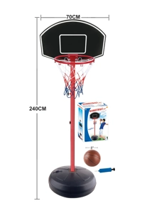 Papan bola keranjang hitam
