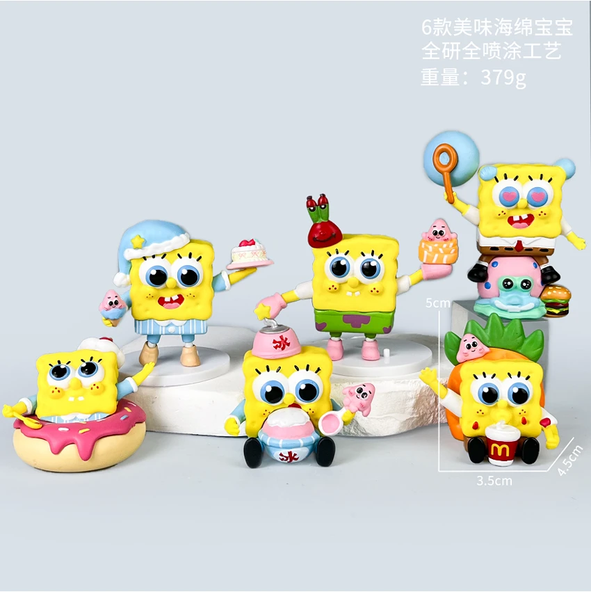 SpongeBob buatan tangan 6 lezat [Penelitian penuh dan teknologi semprotan penuh] [Penelitian penuh dan teknologi semprotan penuh]