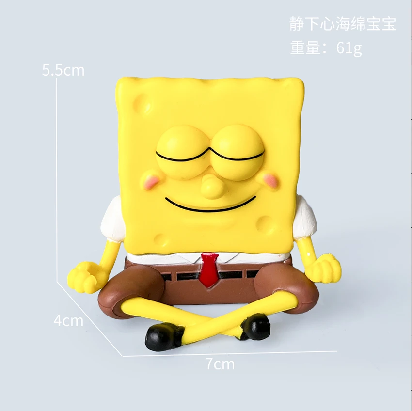 SpongeBob figurine calming SpongeBob