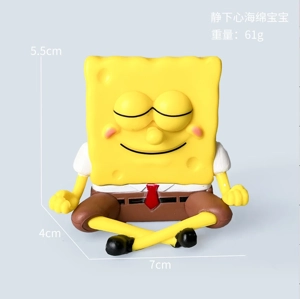 SpongeBob figurine calming SpongeBob