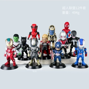 Avengers Action Figure Superman Alliance Twelve Styles