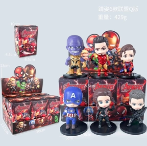 3rd Generation Q Version Avengers 6-Piece Set