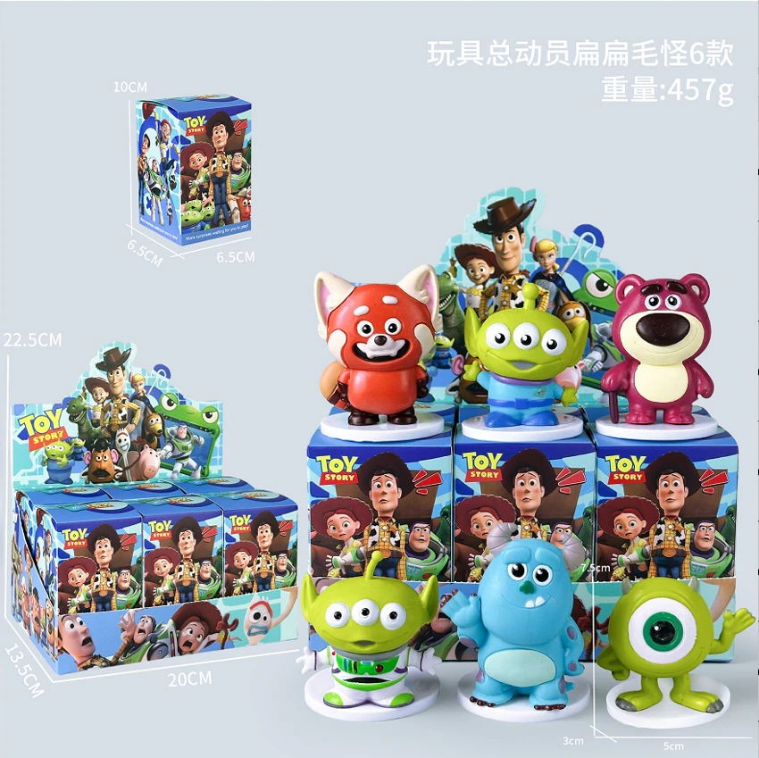 Disney Toy Story Flat Monster 6 Styles