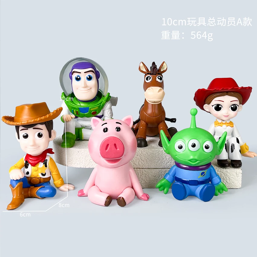 Disney Toy Story A Version Figure Set of 6