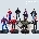 Avengers Action Figure Standing Pose Series 8 Styles