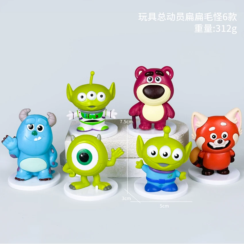 Disney Toy Story Flat Monster 6 Styles