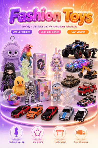 Fashion Toys - Blind Box Series & Car Models