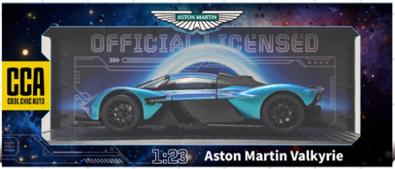 1:23 Aston Martin Valkyrie (Star Sky Version)