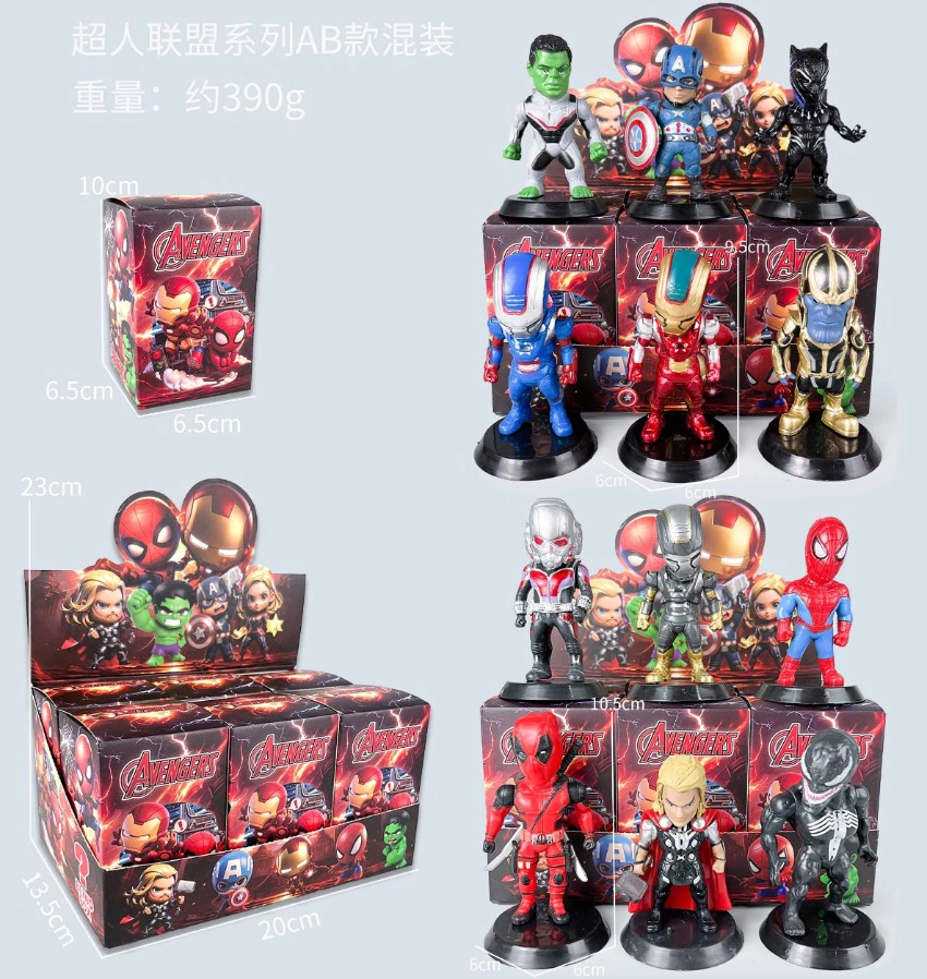 The Avengers Handmade Supermen League AB Mixed Package 6 (Memasukan 6 versi)