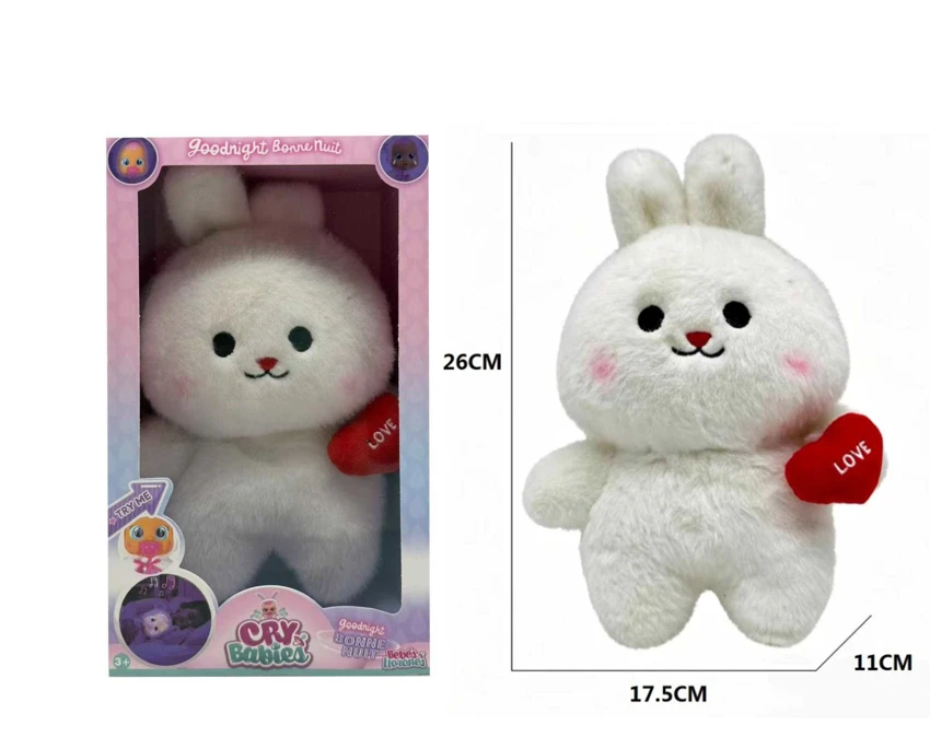 26cm Plush Love Rabbit