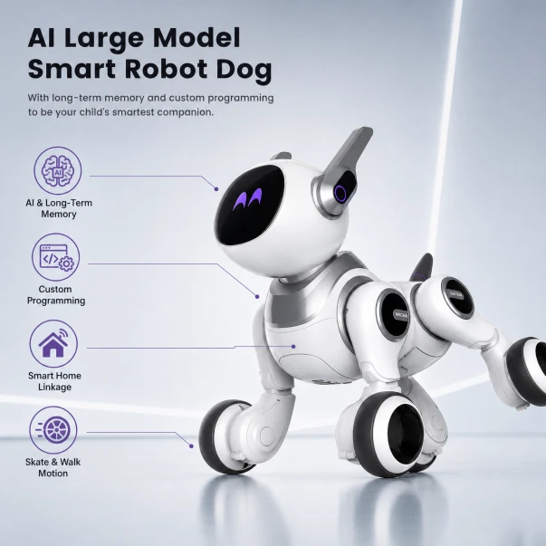 AI cloud smart robot dog