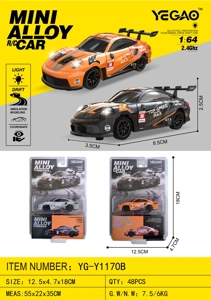 1:64 Porsche 911 GT3 RS (Mini Remote Control)