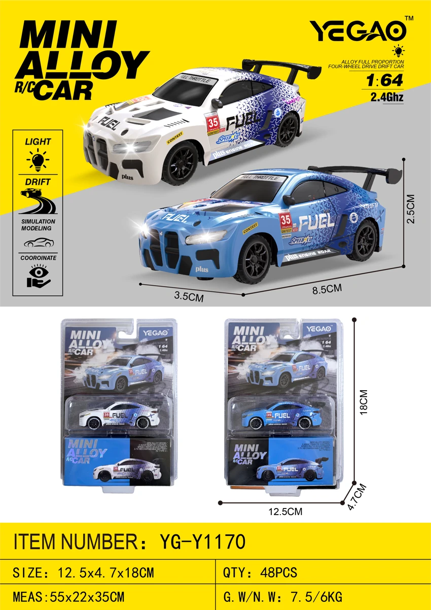 1:64 BMW M4 (Mini RC)