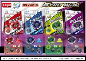 Alloy Spinning Top One Top
+ Large Launcher
No UV